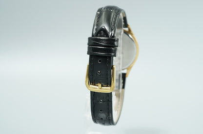 *Exc+5* SEIKO Dolce 8J41-0AJ0 Quartz Gold Dial Round 33mm Women Watch
