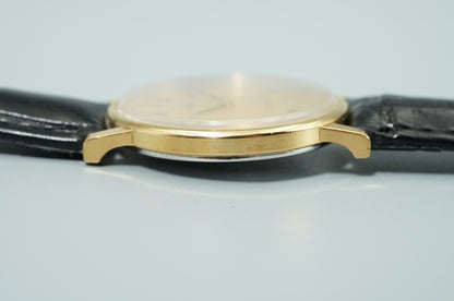 N MINT Vintage 1979 OMEGA De Ville Cal.625 Hand Wind Gold Round 32mm Mens Watch