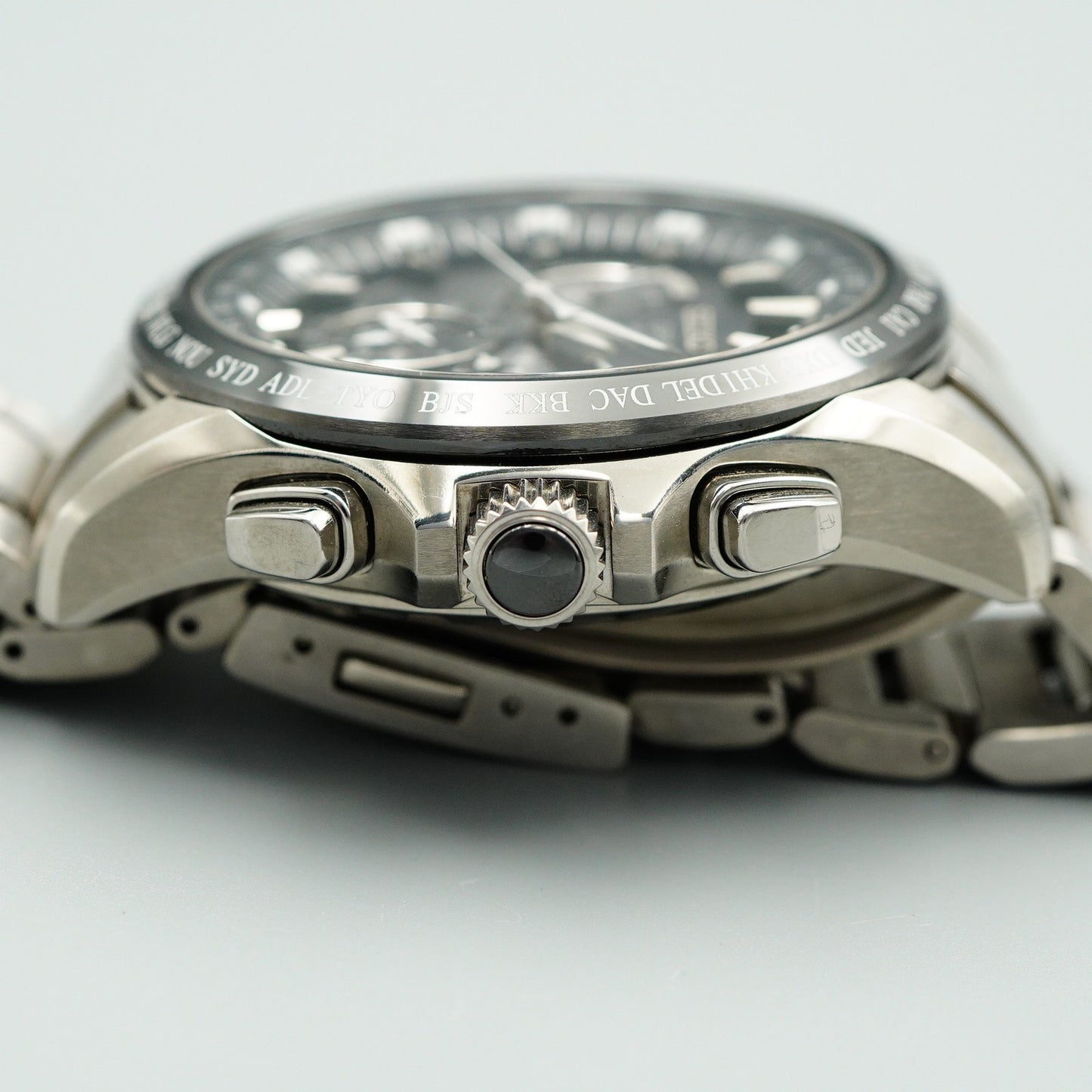 *MINT in Box* SEIKO ASTRON SBXB045 8X53-0AB0 Solar Black Round 45mm Mens Watch