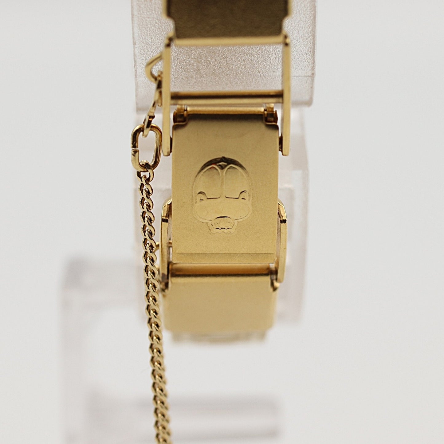 *N MINT* SEIKO Golden Nefertiti 1E20-0A20 Quartz Gold Dial 18mm Women Watch