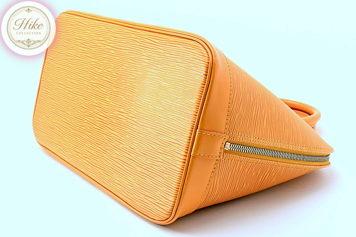 Louis Vuitton Alma Epi Yellow Handbag M52149 Authentic Condition *SA*