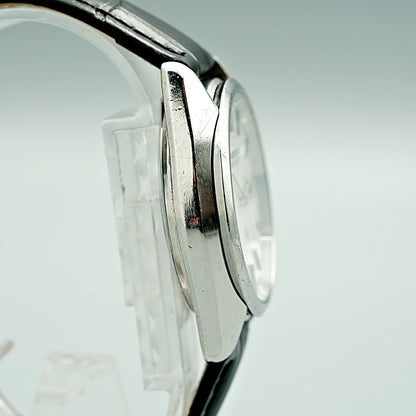 *Exc+5* Vintage 1970s SEIKO KING 4823-8000 Qz White Dial Round 36mm Mens Watch