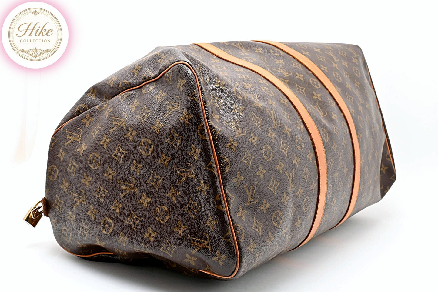Louis Vuitton Keepall 55 Monogram Brown Boston Bag M41424 Authentic Condition AB