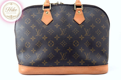 Louis Vuitton Alma PM Monogram Hand Bag M51130 Authentic Condition *AB* B0100