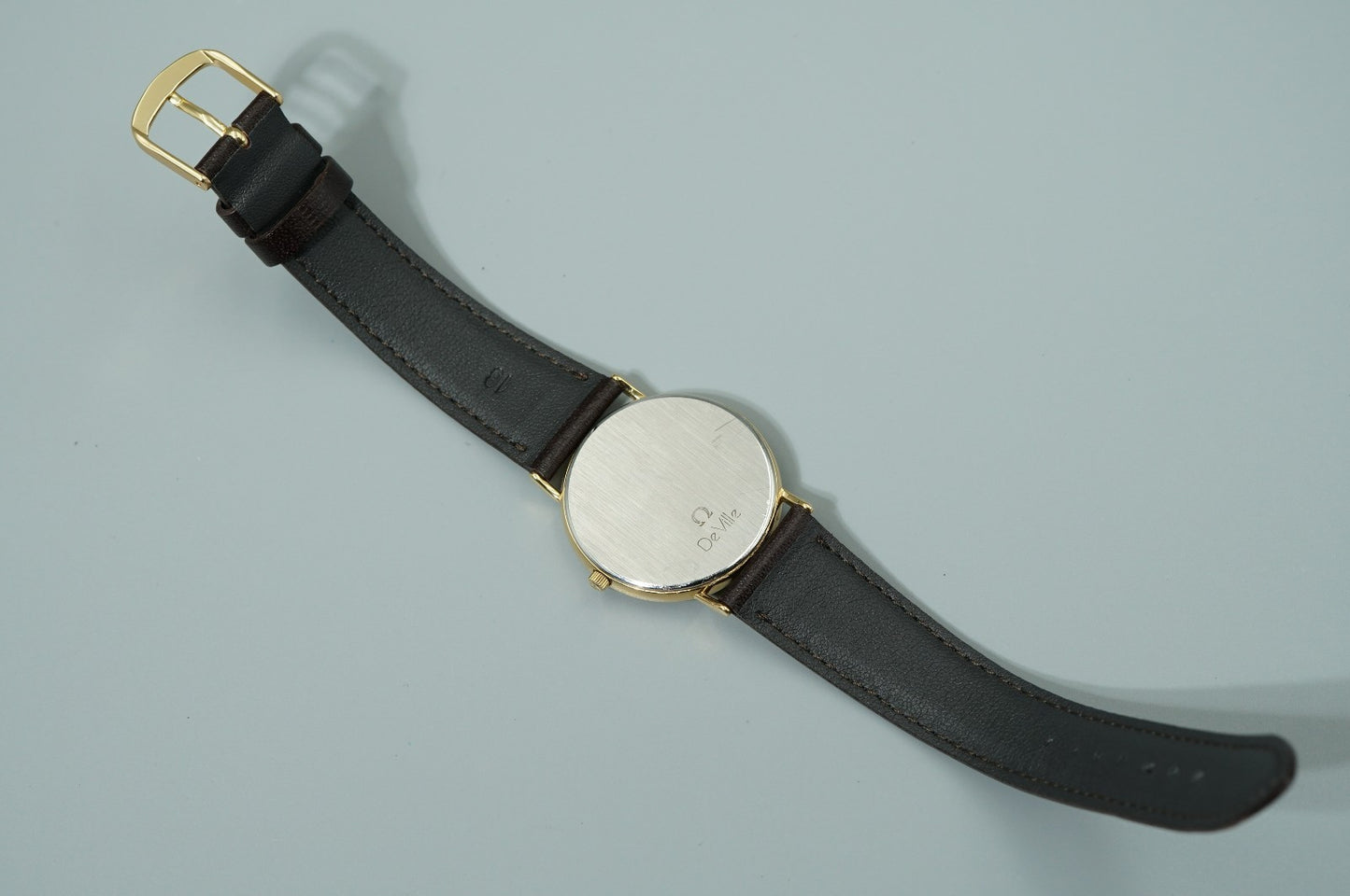 *N MINT* Vintage 1986 OMEGA De Ville Cal.1378 Quartz White Dial 32mm Mens Watch