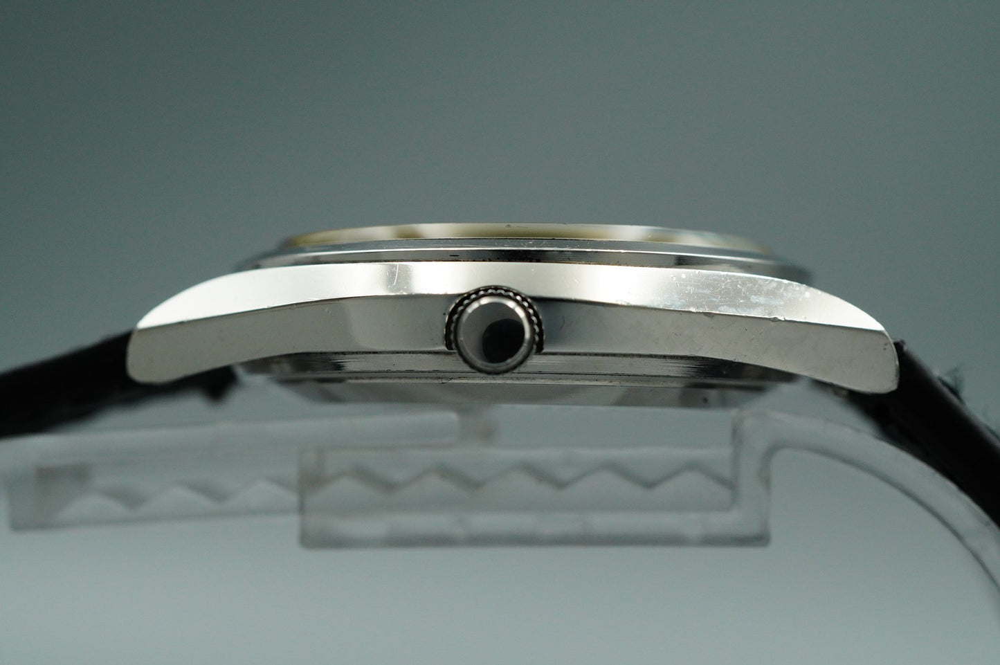 Exc+5 1970s SEIKO Lord Matic 5606-7070 Automatic Silver Round 37mm Mens Watch