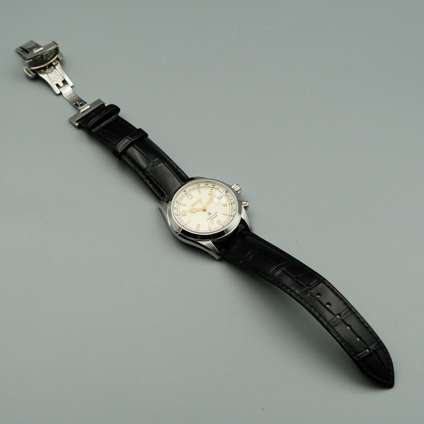 *MINT Box & Paper* SEIKO Prospex Alpinist 6R35-00E0 Automa White 39mm Mens Watch