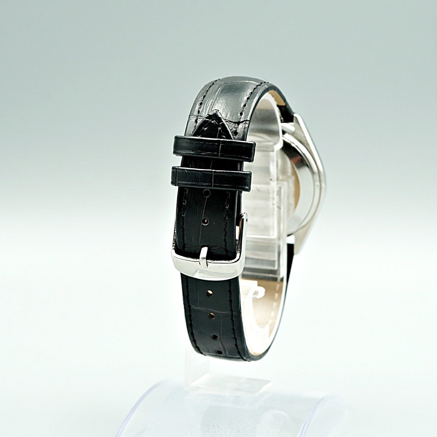 *Exc+5* Vintage 1970s SEIKO KING 4823-8000 Qz White Dial Round 36mm Mens Watch