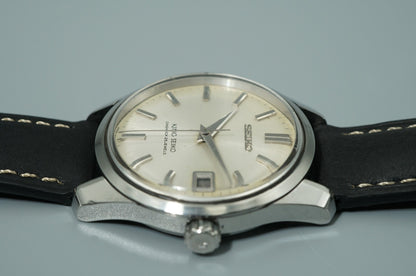 *N MINT* Vintage 1965 SEIKO KING 4402-8000 Automatic Silver 35mm Mens Watch
