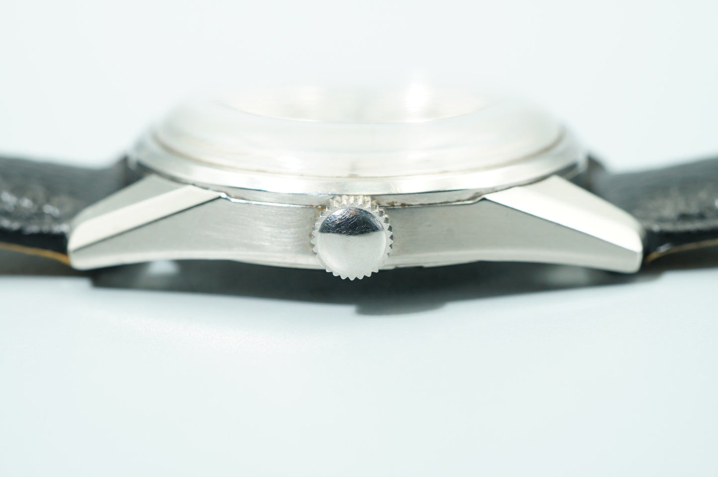 *Exc+5* Vintage 1967 SEIKO LARDMARVEL 5740-8000 AT Silver Round 37mm Mens Watch