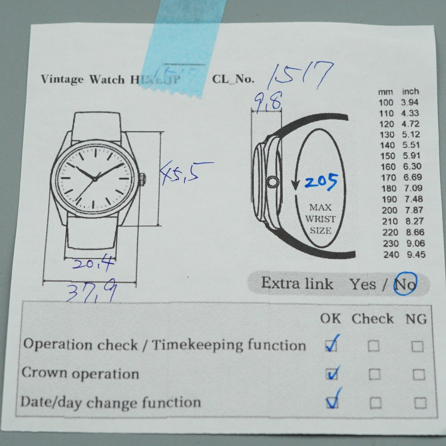 *TOP MINT* SEIKO 7B22-0BH0  Radio Wave Control Solar White 38mm Mens Watch