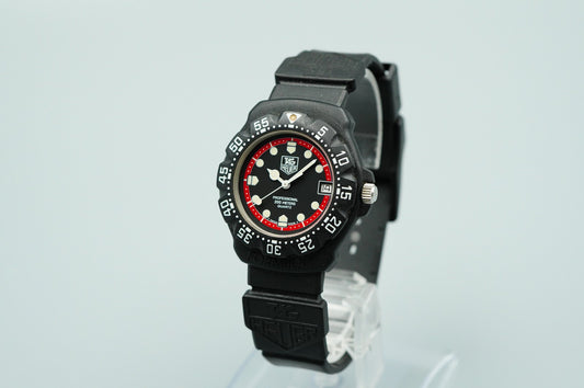 *Working for As-is* Vintage 1990s TAG Heuer Formula 1 Qz Black 28mm Women Watch