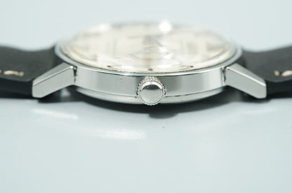 N MINT Vintage 1964 OMEGA Seamaster Cal.601 Hand Winding Silver 34mm Mens Watch
