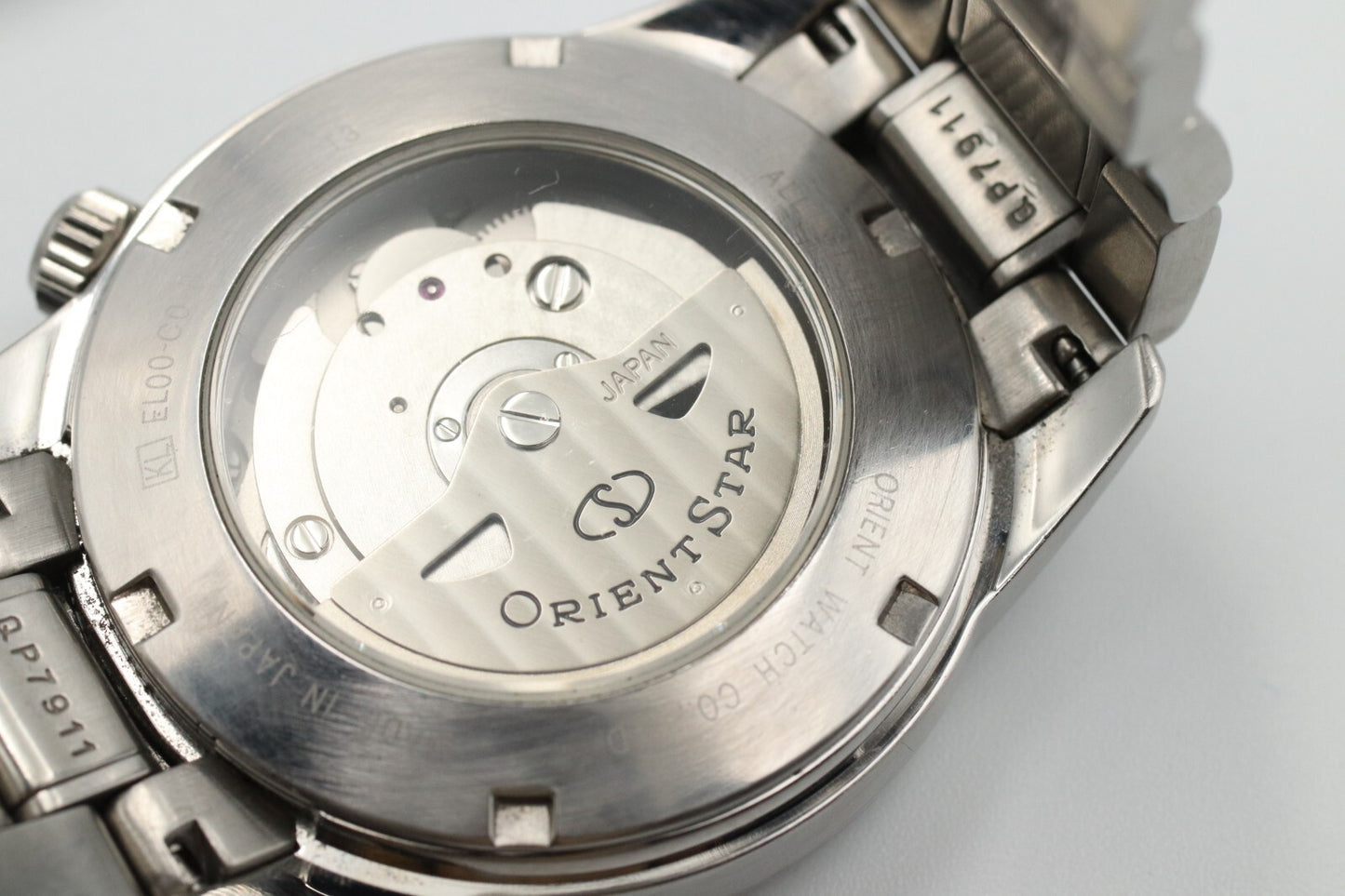 *N MINT* Vintage ORIENT STAR EL00-C0-B Automatic White Dial 40mm Mens Watch