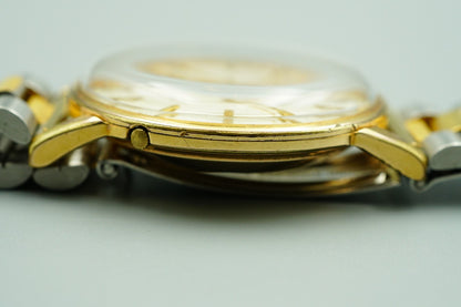 *Exc+5* Vintage SEIKO matic 15007DE Automatic Silver Dial Round 36mm Mens Watch