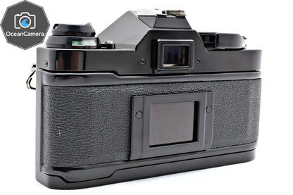 *N MINT* Canon AE-1 Program Black 35mm SLR Film Camera NFD 50mm F1.4 Lens JAPAN
