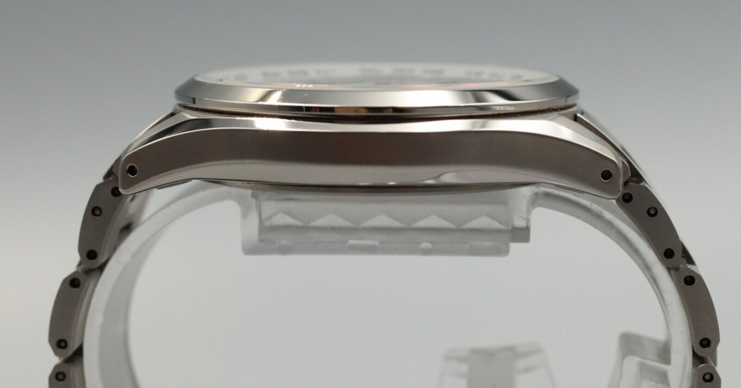 *Exc+5*  CITIZEN H804-T018696 A78040-57A Attesa Eco-Drive Solar Radio Mens Watch