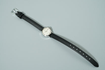 N MINT Vintage 1972 OMEGA De Ville Cal.661 Automatic Silver 17mm Women Watch