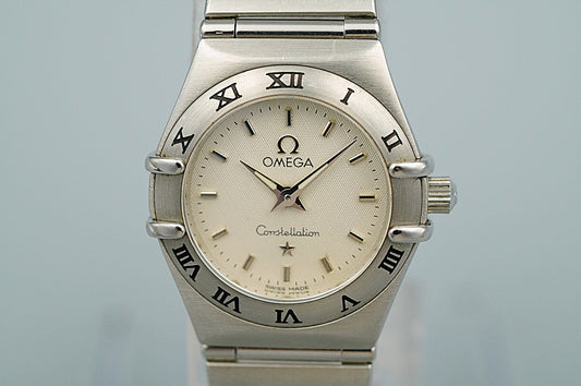 *N MINT* Vintage OMEGA Constellation Cal.1456 Ref.795.1203 Qz  22mm Women Watch