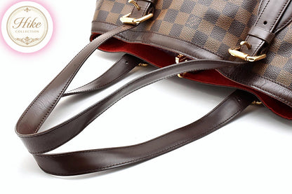Louis Vuitton Hampstead MM Damier Ebene Tote Bag N51204 Authentic *AB* B0098
